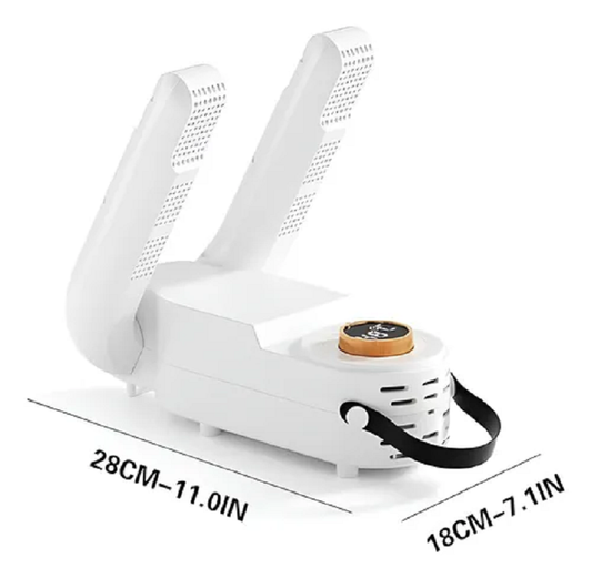 Dile adiós a los zapatos mojados con este secador de zapatos eléctrico