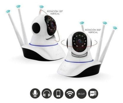 2 Camaras de seguridad 3 antenas