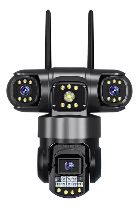 Camara Triple De Seguridad Ptz 4G SIM