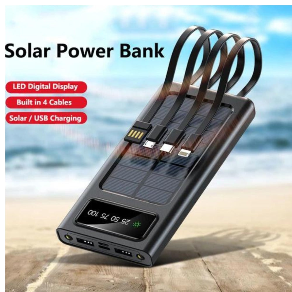 Power Bank Carga Solar 12000mAh