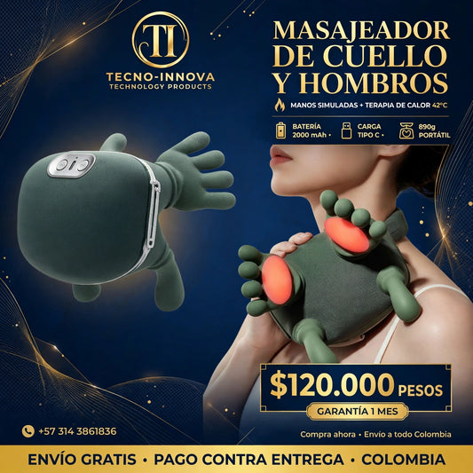 Masajeador De Cuello Y Hombros Manitos